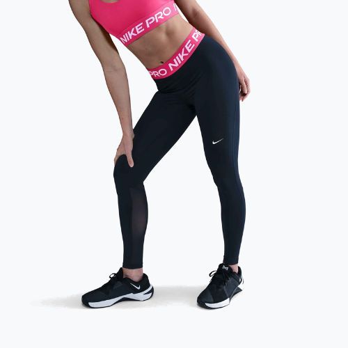 Moteriškos tamprės Nike Pro 365 Tight black/rush pink/white