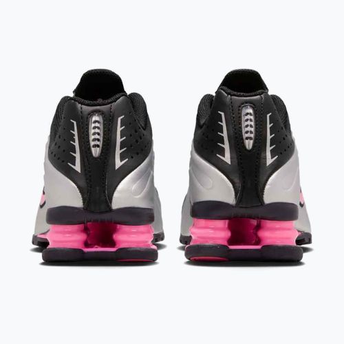 Batai Nike Shox R4 black/pinksicle/metallic silver