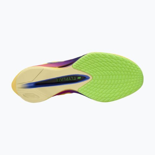 Vyriški bėgimo batai Nike Vaporfly 4 Citron Pulse/Laser Orange/Indigo Burst