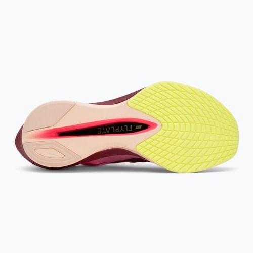 Moteriški bėgimo bateliai Nike Vaporfly 4 pink spell/hyper pink/volt ice/burgundy
