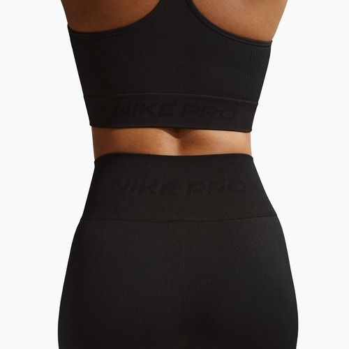 Moteriškos tamprės Nike Pro Seamless High-Waisted 7/8 black