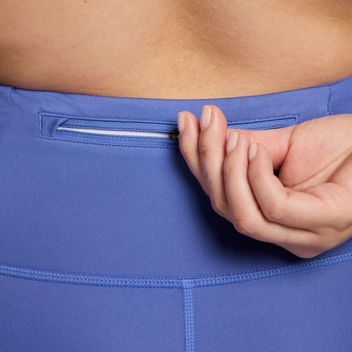 Moteriškos bėgimo tamprės Nike Tempo High-Waisted 7/8 sapphire