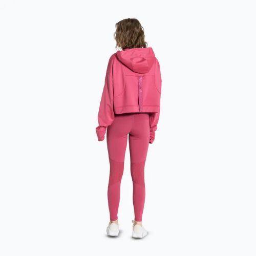 Moteriškos treniruočių tamprės Nike Pro High-Waisted sweet beet/white