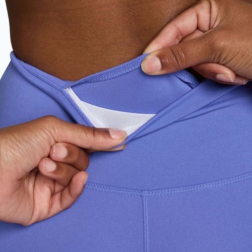 Moteriškos tamprės Nike One Seamless Front High-Waisted sapphire/white