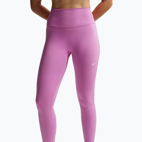 Moteriškos tamprės Nike One Seamless Front High-Waisted light magenta/white