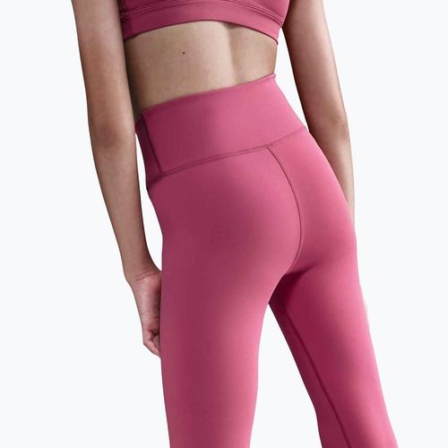Vaikiškos tamprės Nike One Dri-Fit High-Waisted sweet beet/white