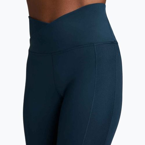 Moteriškos tamprės Nike One Wrap High-Waist 7/8 armory navy