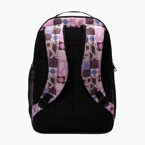Treniruotinis kuprinė Nike Brasilia 9.5 24 l juoda/rožinė putos/balta