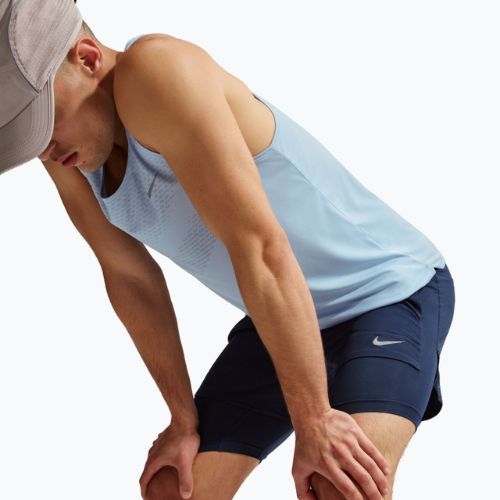 Vyriški bėgimo šortai Nike Stride Dri-Fit Hybrid 5" midnight navy