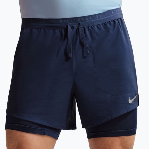 Vyriški bėgimo šortai Nike Stride Dri-Fit Hybrid 5" midnight navy