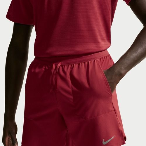 Vyriški bėgimo šortai Nike Stride Dri-Fit Brief-Lined 7" team crimson