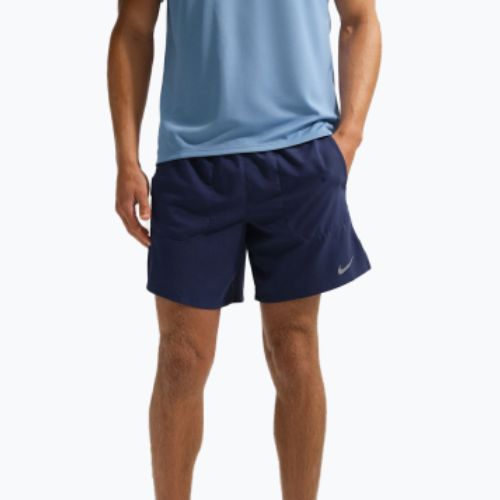 Vyriški bėgimo šortai Nike Stride Dri-Fit Brief-Lined 7" midnight navy
