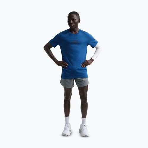 Vyriški bėgimo šortai Nike Stride Dri-Fit Brief-Lined 7" smoke grey