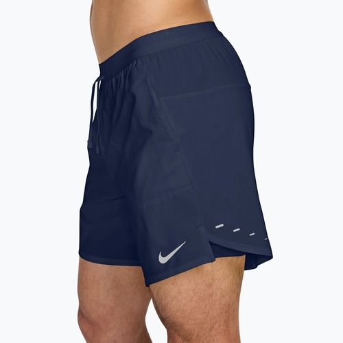 Vyriški bėgimo šortai Nike Stride Dri-Fit 2in1 7" midnight navy