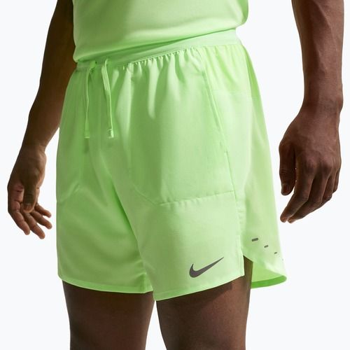 Vyriški bėgimo šortai Nike Stride Dri-Fit 2in1 7" lime blast