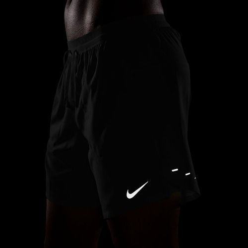 Vyriški bėgimo šortai Nike Stride Dri-Fit 2in1 7" black