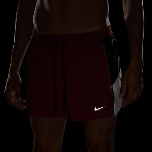 Vyriški bėgimo šortai Nike Retro Dri-Fit Brief-Lined 4" team crimson/black