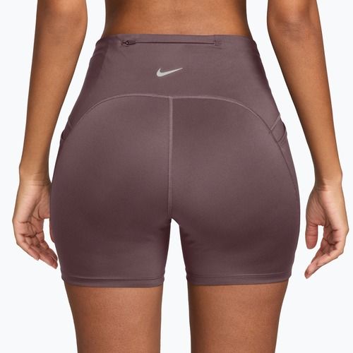 Moteriški bėgimo šortai Nike Swift High-Waisted 4" tattoo