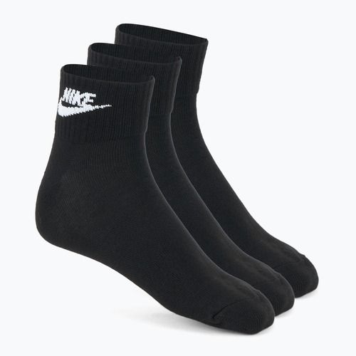 Kojinės Nike Everyday Essential 3 poros black/white
