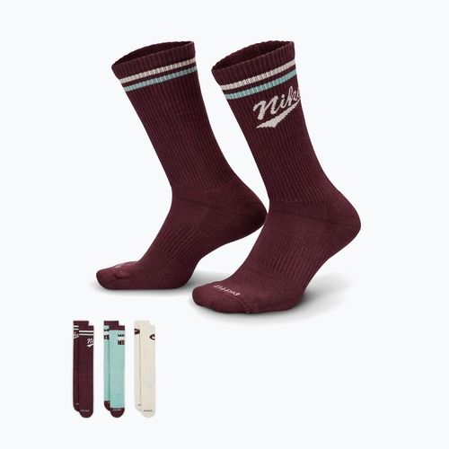 Kojinės Nike Everyday Plus Crew 3 poros multi-color/904