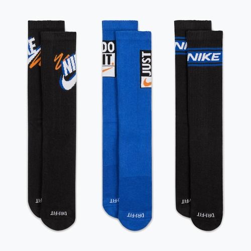Kojinės Nike Everyday Plus Crew 3 poros multi-color/902