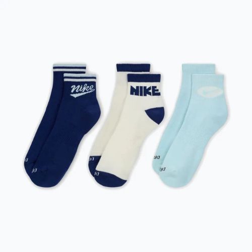 Vyriškos kojinės Nike Everyday Plus Ankle 3 poros multi-color/902