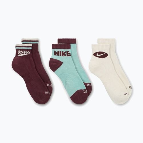 Vyriškos kojinės Nike Everyday Plus Ankle 3 poros multi-color/904