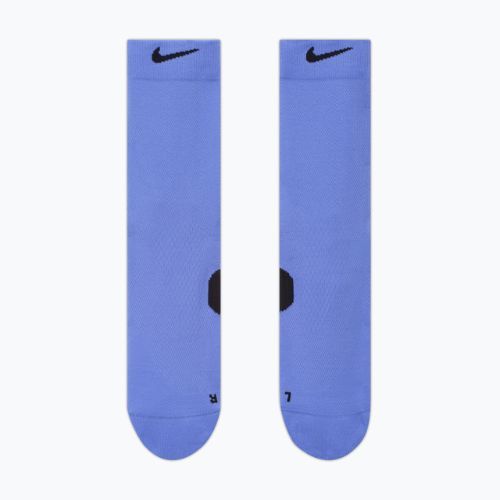 Kojinės Nike Running Midweight Crew sapphire/black/black