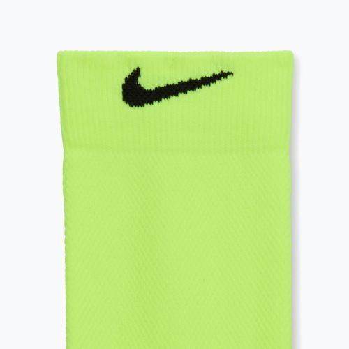 Kojinės Nike Running Midweight Crew volt/black/black