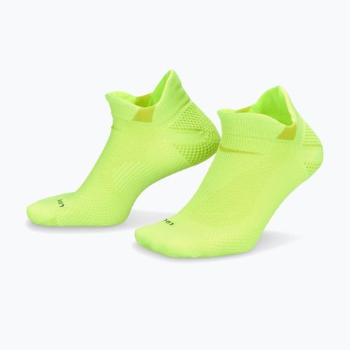 Kojinės Nike Running Lightweight No-Show Volt/Bright Cactus/Black/Bright Cactus