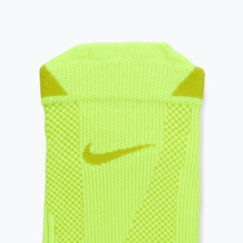 Kojinės Nike Running Lightweight No-Show Volt/Bright Cactus/Black/Bright Cactus