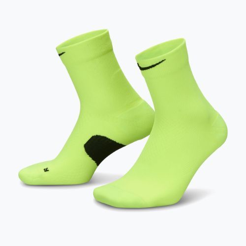 Kojinės Nike Running Midweight Micro Crew volt/black/black