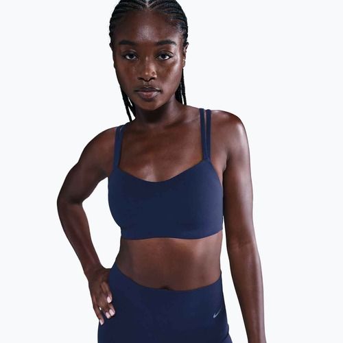 Sportinė liemenėlė Nike Zenvy Strappy midnight navy/white
