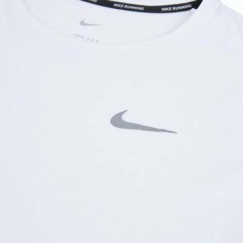 Vyriški bėgimo marškinėliai Nike Miler Dri-Fit UV white