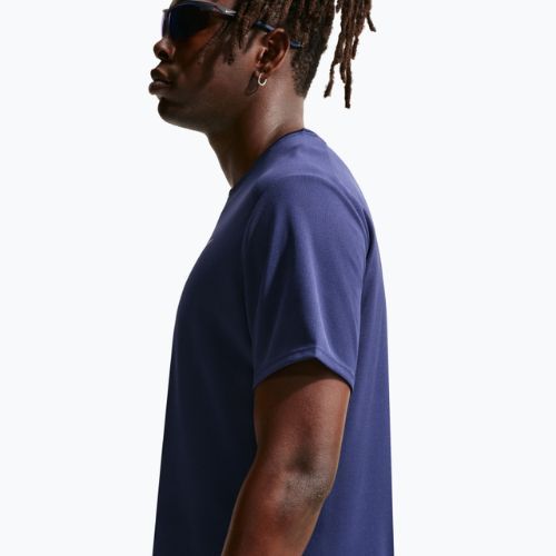 Vyriški bėgimo marškinėliai Nike Miler Dri-Fit UV midnight navy