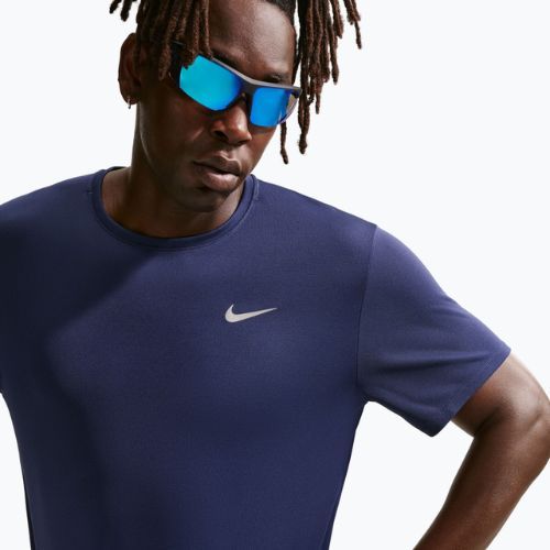 Vyriški bėgimo marškinėliai Nike Miler Dri-Fit UV midnight navy