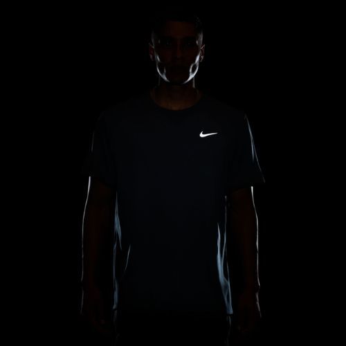 Vyriški bėgimo marškinėliai Nike Miler Dri-Fit UV work blue