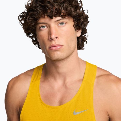 Vyriški bėgimo marškinėliai Nike Fast Dri-Fit laser orange