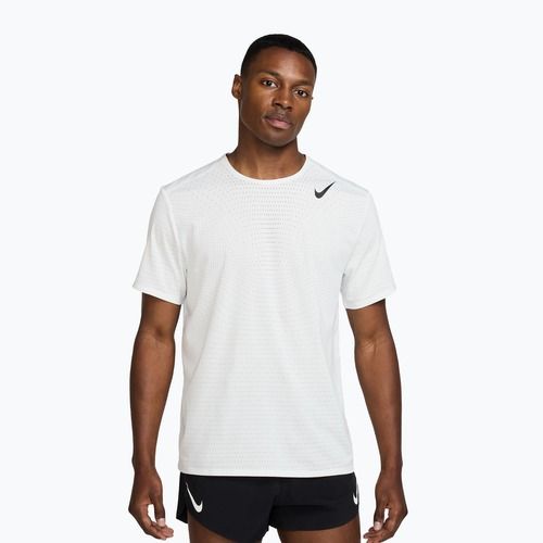 Vyriški bėgimo marškinėliai Nike AeroSwift Dri-Fit ADV summit white/black