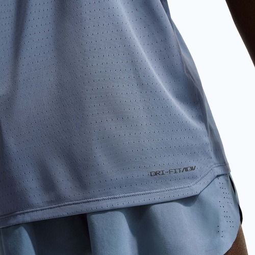 Vyriški bėgimo marškinėliai Nike AeroSwift Dri-Fit ADV diffused blue/black