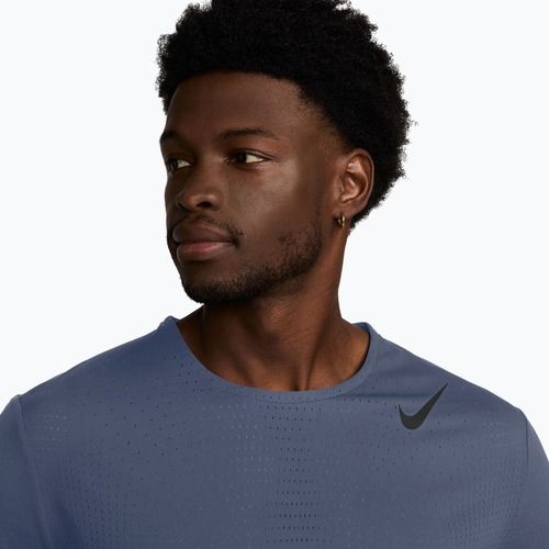 Vyriški bėgimo marškinėliai Nike AeroSwift Dri-Fit ADV diffused blue/black