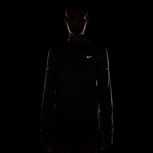 Moteriški bėgimo marškinėliai su ilgomis rankovėmis Nike Swift Dri-Fit UV 1/4-Zip tattoo