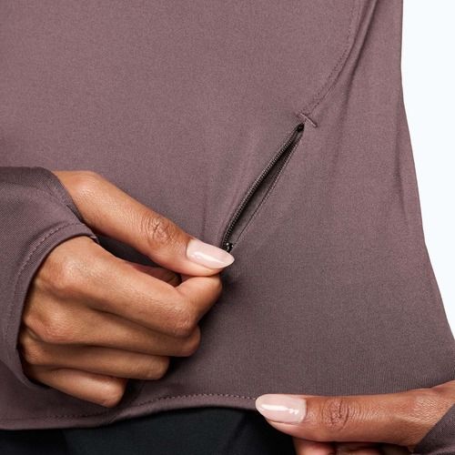 Moteriški bėgimo marškinėliai su ilgomis rankovėmis Nike Swift Dri-Fit UV tattoo