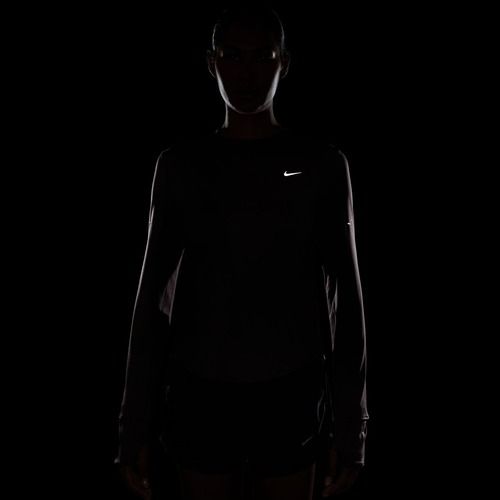 Moteriški bėgimo marškinėliai su ilgomis rankovėmis Nike Swift Dri-Fit UV tattoo