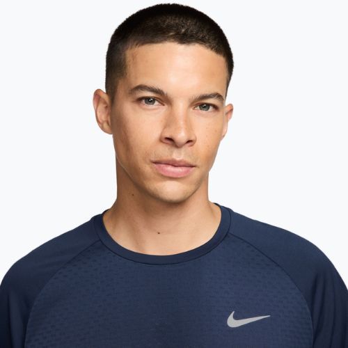 Vyriški bėgimo marškinėliai Nike Stride ADV midnight navy