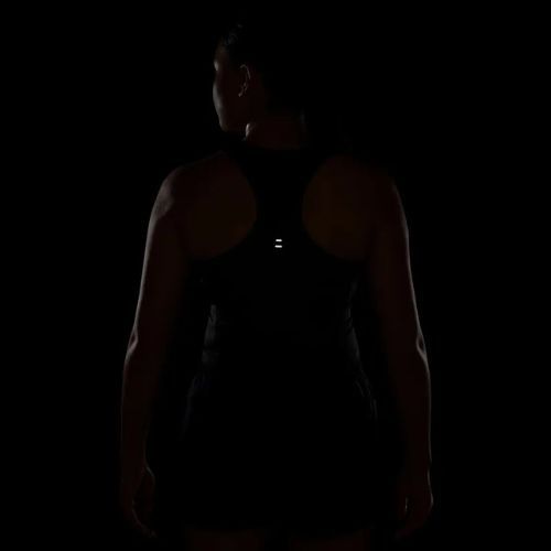 Moteriški bėgimo marškinėliai Nike Swoosh Run Dri-Fit black/white