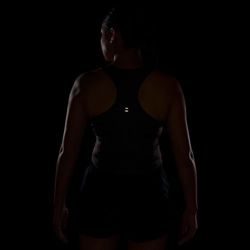 Moteriški bėgimo marškinėliai Nike Swoosh Run Dri-Fit tattoo/black/white