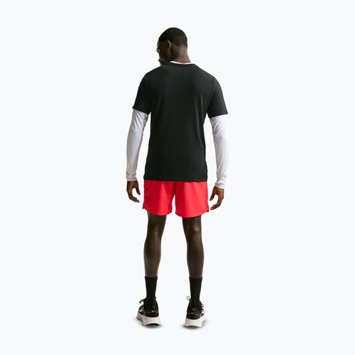 Vyriški marškinėliai Nike Dri-Fit Running black/team crimson