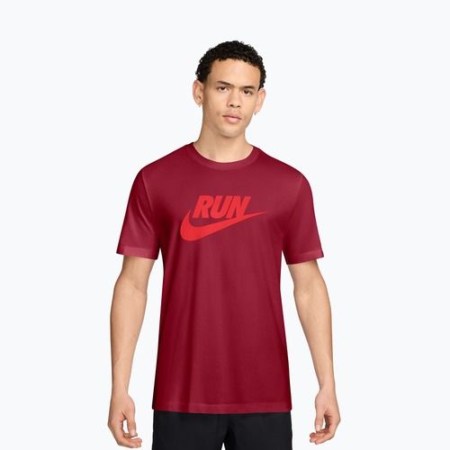 Vyriški marškinėliai Nike Dri-Fit Running team crimson/light crimson