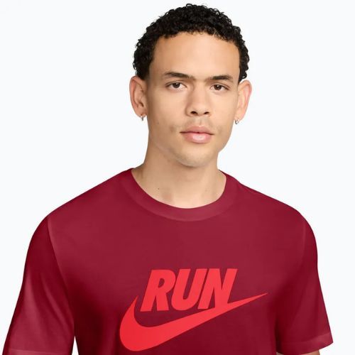 Vyriški marškinėliai Nike Dri-Fit Running team crimson/light crimson